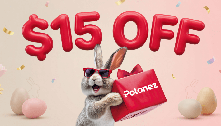 Easter Special $15 Off All Shipments